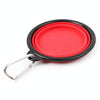 Collapsible Silicone Pet Travel Bowl (13cm, Random Colour)