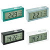 8890H Multifunctional Photosensitive Bedside Small Alarm Clock LCD Screen Digital Clock(White)