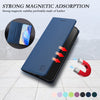 For Samsung Galaxy M55 5G / C55 5G RC01 Dual-Folded Magnetic Suction RFID Leather Phone Case(Dark Blue)
