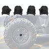 For Can-Am Maverick X3 Turbo R 2017-2020 4pcs/Pack ATV Tire Wheel Hub Caps Decorative Cover