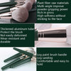Soft Wooden Handle Makeup Brush Beauty Tools, Specification: 14 PCS Brush