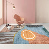 Modern Abstract Geometric Living Room Rug Coffee Table Cushion, Size: 80x160cm(04)