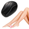 Manual Epilator Painless Skin-friendly Washable Crystal Hair Removal(Bright Black)