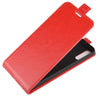 For Wiko view 4/ 4 lite R64 Texture Single Vertical Flip Leather Protective Case with Card Slots & Photo Frame(Red)