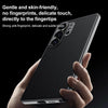 For Samsung Galaxy S24 Ultra 5G Genuine Leather PC Phone Case(Black)