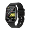 KT64 1.96 inch IPS Screen Smart Watch Supports Bluetooth Calls/Blood Oxygen Monitoring(Black)