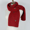 Winter Students All-Match Knitting Thickening Warm Small Fresh Scarf, Size:210 x 40cm(Cactus-Burgundy)