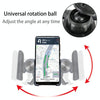 Universal Car Air Vent Mount Phone Holder Stand, Clip Width: 6-8.5cm, For iPhone, Galaxy, Sony, Lenovo, HTC, Huawei and other Smartphones (Black)