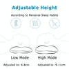 Naturehike NH17A001-L Sponge Automatic Inflatable Travel Portable Cushion Pillow(Blue)