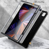 For iPad Pro 12.9 2021/2020/2018 Explorer PC + TPU Tablet Protective Case with Pen Slot(Grey)