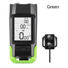 3 In 1 Wireless Bicycle Code Meter Lamp Strong Light Front Light, Colour: Green