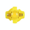10 PCS B8.3 0.2W DC12V Wedge Instrument Panel COB LED Light Dashboard Gauge Cluster Indicator Lamp Bulb (Yellow Light)