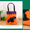 Halloween Decoration Creative Cartoon Candy Gift Square Tote for Children, Random Style Delivery