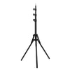 PULUZ Reverse Foldable 4 Sections 1.8m Height Tripod Mount Holder for Vlogging Video Light  Live Broadcast Kits(Black)