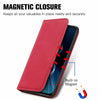For Asus Zenfone 8 ZS590KS Retro Skin Feel Business Magnetic Horizontal Flip Leather Case with Holder & Card Slots & Wallet & Photo Frame(Red)