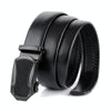 Dandali GD834 Gypsophila Actual Run Triangle Men Automatic Buckle Double Edge Wrapping Leather Belt Waistband, Length: 120cm