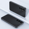 For Samsung Galaxy S24 FE 5G Ultra-thin Plain Skin Leather Phone Case(Black)