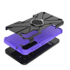 For Samsung Galaxy S23+ 5G Armor Bear Shockproof PC + TPU Phone Case with Ring(Purple)