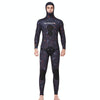 DIVE & SAIL 3mm Split Thick And Keep Warm Long Sleeves Hooded Diving Suit, Size: XXL(Orange)