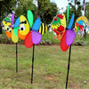 3D Cartoon Animal Cloth Windmill Children Toys Outdoor Decoration, Random Style Delivery