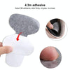 061 High-heeled Shoes Sponge Glue Soft Anti-abrasion Anti-slip Heel Protective Sticker(Black)