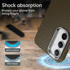For Samsung Galaxy S24 FE 5G Carbon Fiber Series IMD Phone Case(Brown)