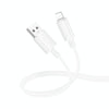 Borofone BX112 Lemon 2.4A USB to 8 Pin Data Cable, Length: 1m(White)