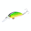 HENGJIA Long Throw Bionic Cocked Mouth Fake Bait Fishing Three-jaw Treble Hooks(4#)