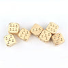 2 PCS Metal Solid Polyhedral Family Party Large Game Dice
