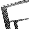 Car Carbon Fiber CD Panel Decorative Sticker for Volvo XC90 2003-2014, Left and Right Drive Universal