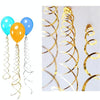 5 PCS 70cm PVC Spiral Ornaments Christmas Kindergarten Classroom Birthday Party Scene Layout Hanging Sequin Ornaments(Silver)