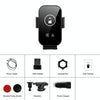 Fast Charging Retractable Recharging Cell Phone Holder With Wireless CarPlay Android Auto Function(Standard)