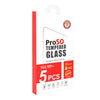 For Xiaomi Redmi Note 9 5 PCS ENKAY Hat-prince 0.26mm 9H 2.5D Curved Edge Tempered Glass Film
