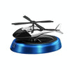 Car-Mounted Solar Rotating Airplane Aromatherapy Ornaments(Blue)