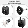 10W Submersible Aquarium Pump with LED - EU Plug