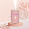 Colorful Cup Humidifier USB Mini Car Air Purifier(Pink)