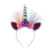 F006 Cartoon Headband Children Birthday Festival Party Hair Accessories(Silver 2)