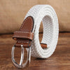 Narrow Version Elastic Canvas Weave Waistband, Length:95 x 2.5cm(C12 White)