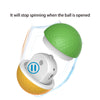 O3 Automatic Self-Moving Luminous Pet Ball Toy (Yellow/Blue) - Dogs & Cats