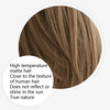 Wig Female Short Hair Round Face Full Top Headgear Short Hair Temperament Bangs Hair Cover(Honey Tea Flax 28CM)