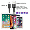 Yesido CA42 2.4A USB to 8 Pin Charging Cable, Length: 1m (Black)