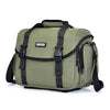 CADEN Waterproof Micro SLR Camera Bag Shoulder Digital Backpack, 35 x 17 x 25cm (Army Green)