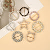 2pcs Silk Scarf Corner Clasp Ring Shirt Hem Cinching Fixed Clothing Accessories, Model: Golden Love