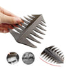 Beard Template Right-Angle Comb Men Retro Back Hair Comb(NO.12)
