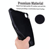 For iPad 10.2 2021 / 2020 / 10.5 2019 TPU Leather Back Tablet Case with Wristband(Black)