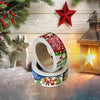 120pcs /Roll Christmas Self-adhesive Label Stickers Cartoon Printed Rectangular Sealing Sticker(K-147-R1)