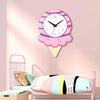 Cartoon Shake Wall Clock Children Room Decoration Wall Clock (Ice Cream)