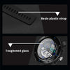 SANDA 762 Watch Men Watch Students Men Watch Fashion Trend Youth Waterproof Night light Sports Men(Silvery)