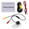 656492 Effective Pixel HD Waterproof 4 LED Night Vision Wide Angle Car Rear View Backup Reverse Camera for Oversea Version Mazda 2/3