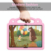 For Huawei MediaPad T5 10.1 Handle Kickstand Children EVA Shockproof Tablet Case(Pink)